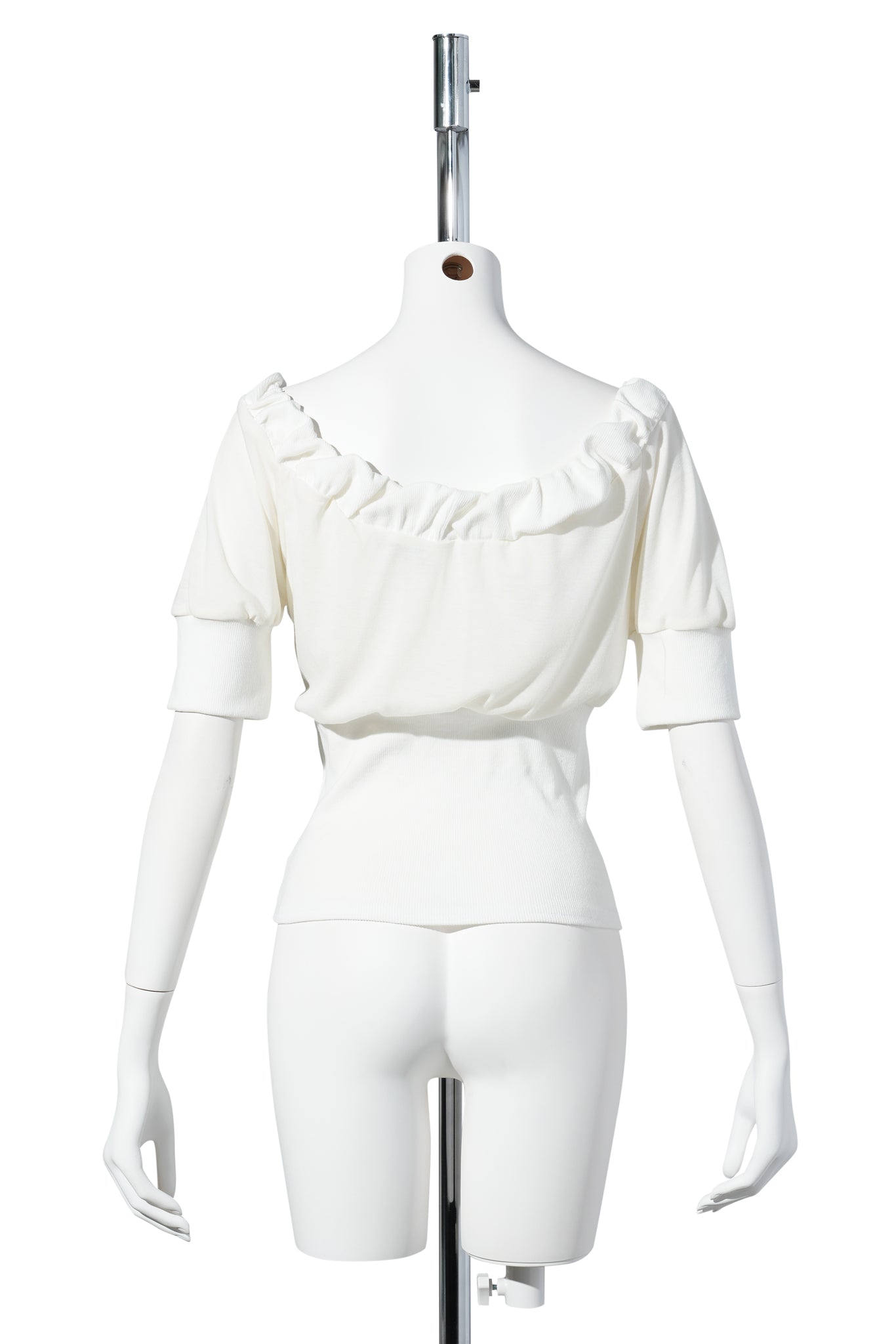 LILY RIB TOP / IVORY