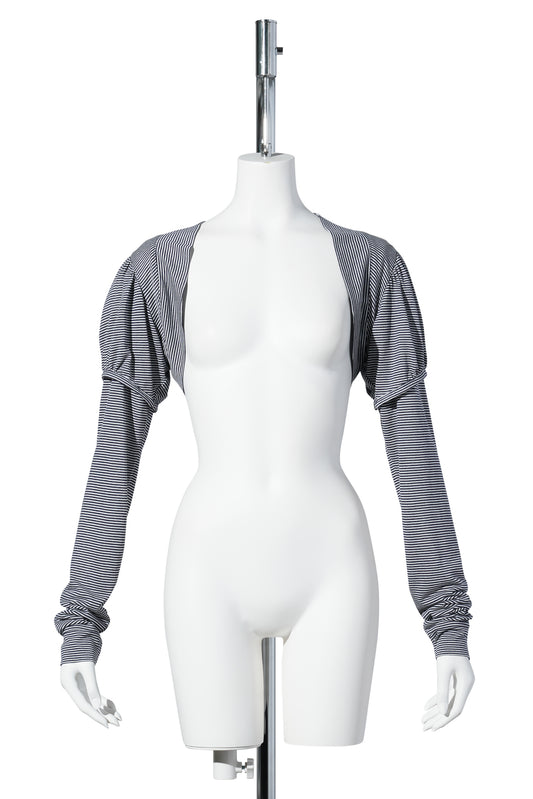 SASHY BOLERO / NAVY/WHITE