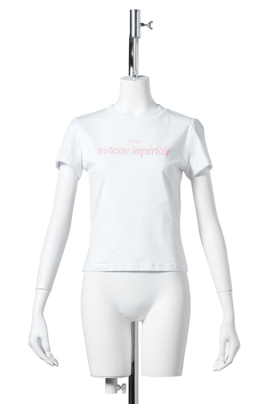 TRISTESSE IMPERIALE TSHIRT / WHITE