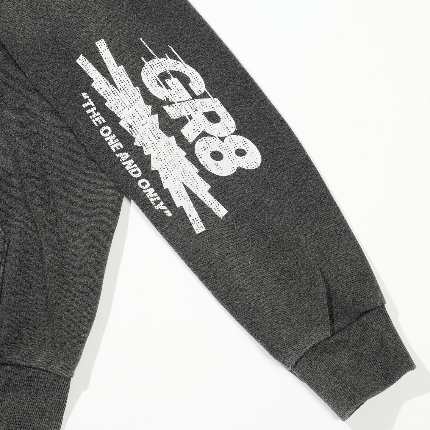 GR8 COLLABORATION ZIP-UP HOODIE