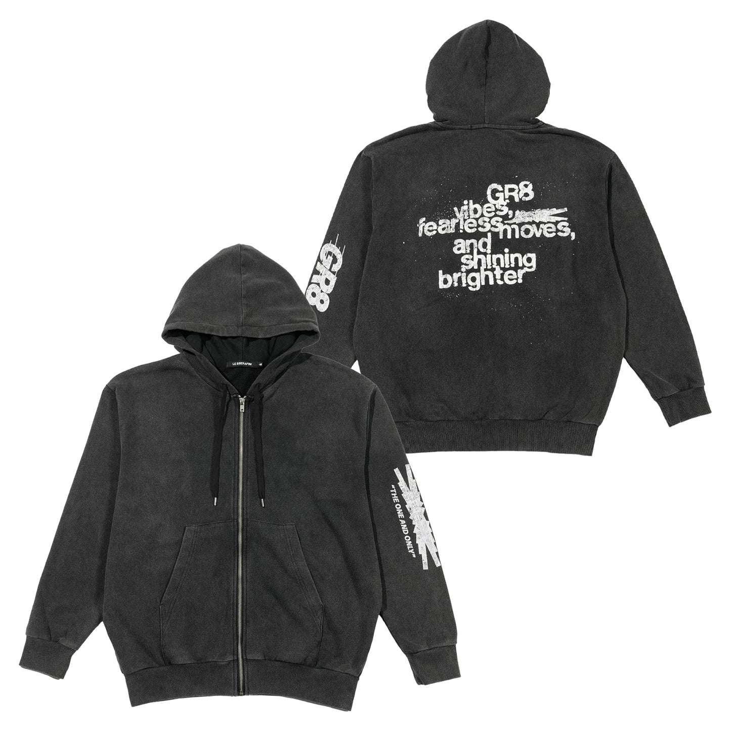 GR8 COLLABORATION ZIP-UP HOODIE