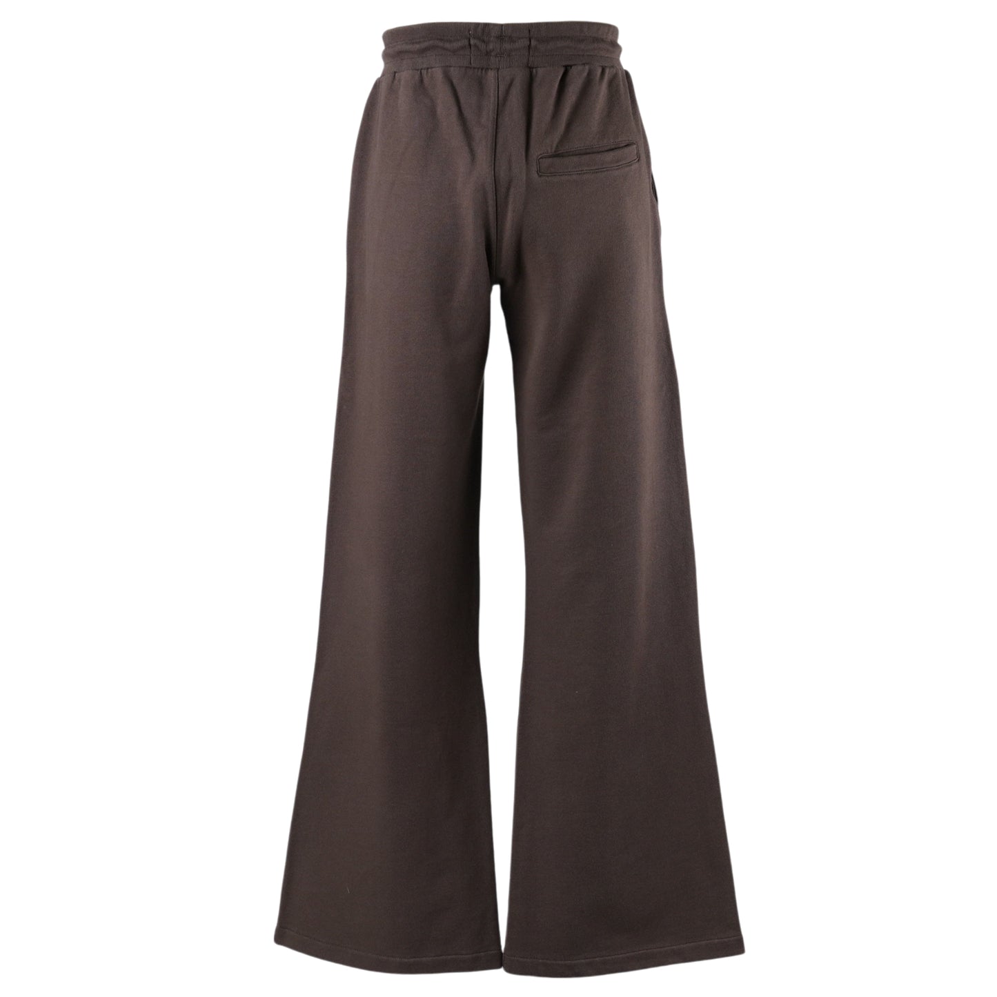 LOGO WIDE LEG SWEATS / BROWN