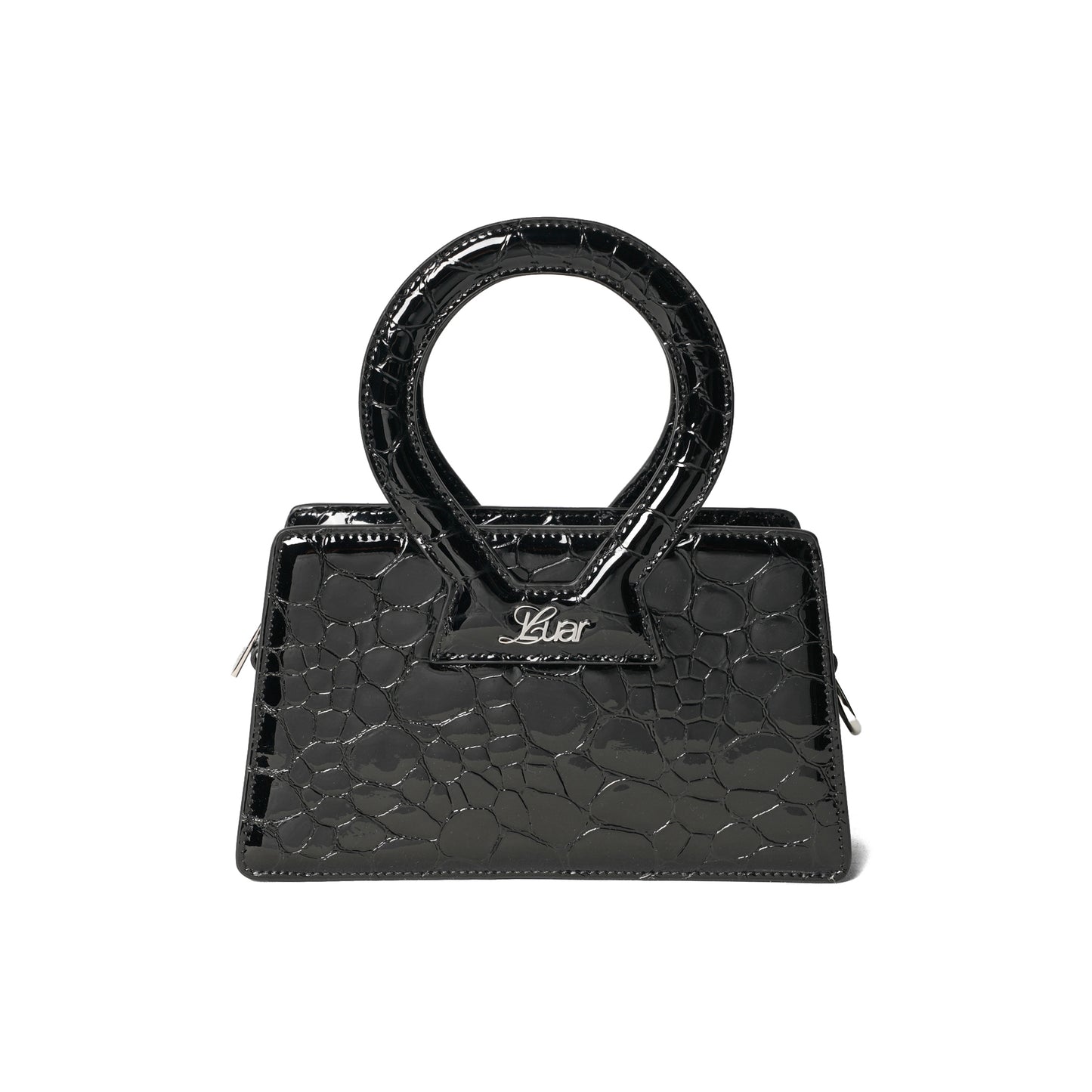 BLACK PEDDLE SMALL ANA / BLACK PEBBLE LEATHER