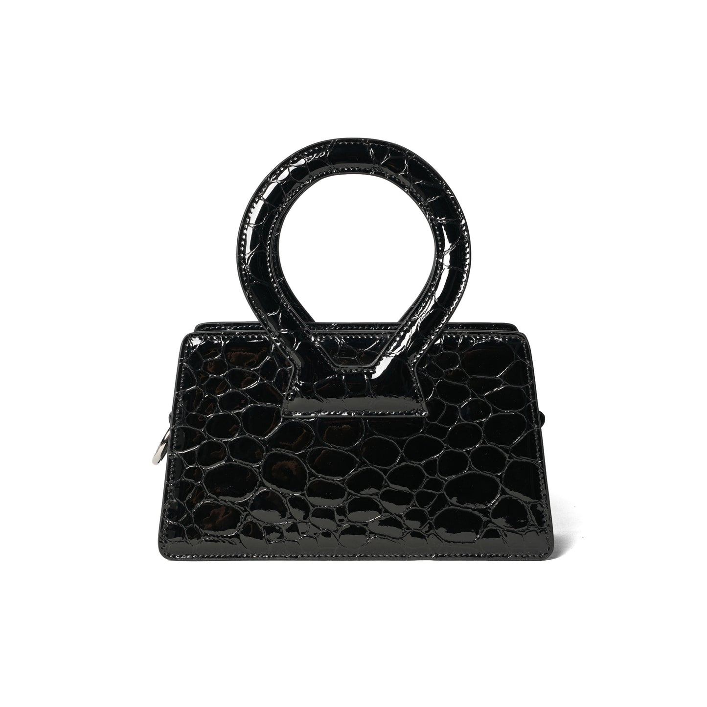 BLACK PEDDLE SMALL ANA / BLACK PEBBLE LEATHER