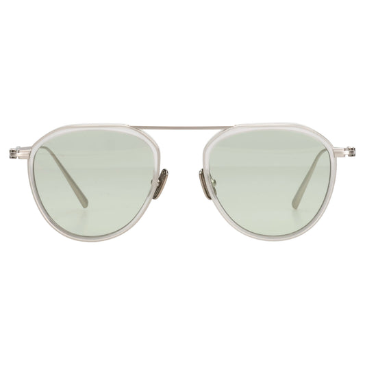 62/02 1040 / SILVER・MATTE CRYSTAL/LIGHT GREEN