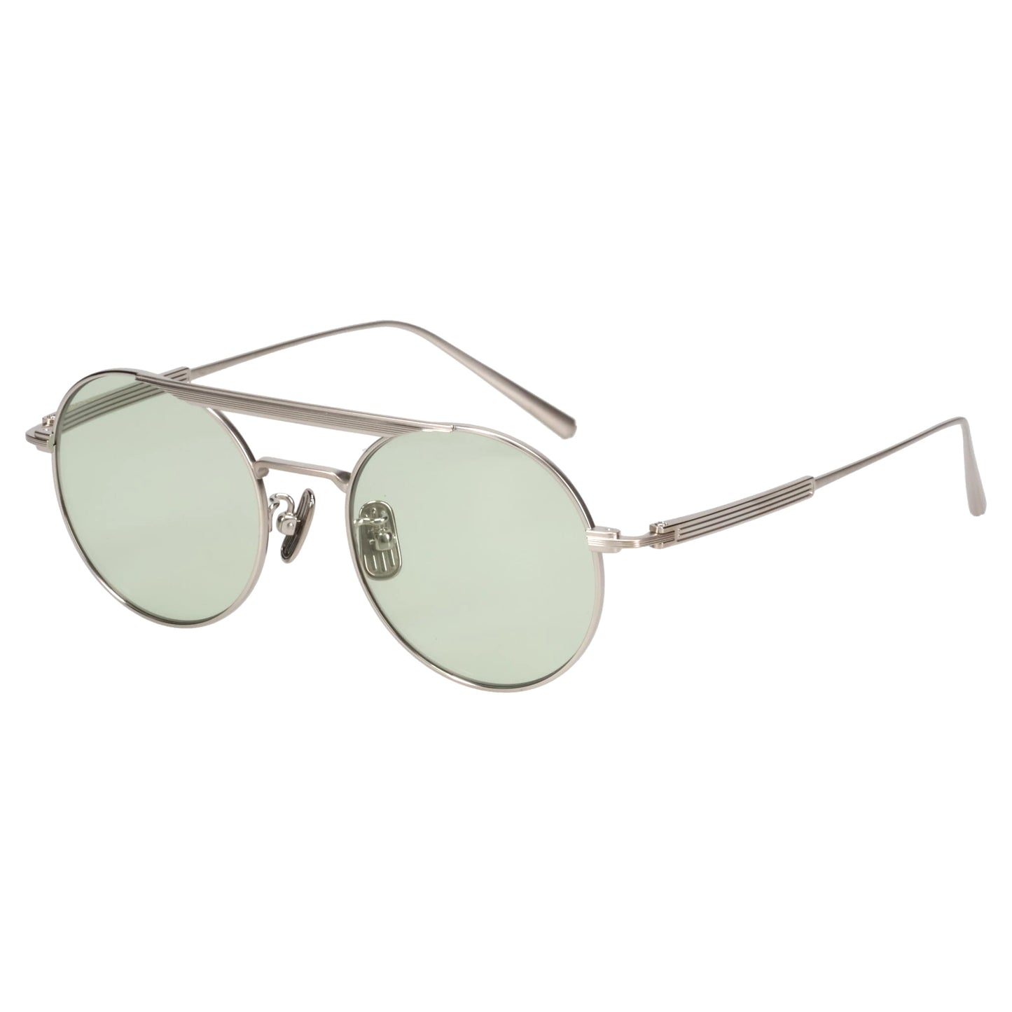 NO.628 1040 / SILVER/LIGHT GREEN