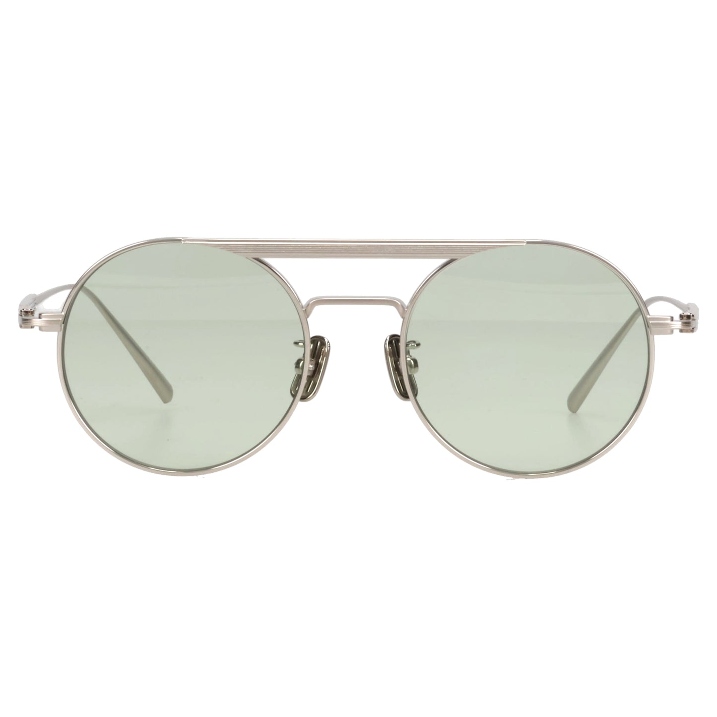 NO.628 1040 / SILVER/LIGHT GREEN