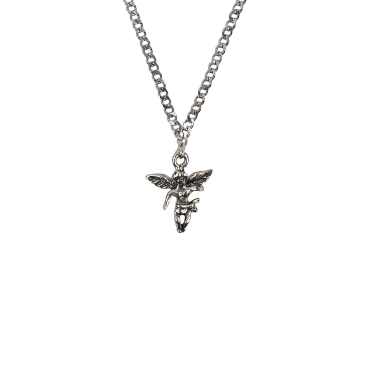 ANGEL BABY NECKLACE / SILVER