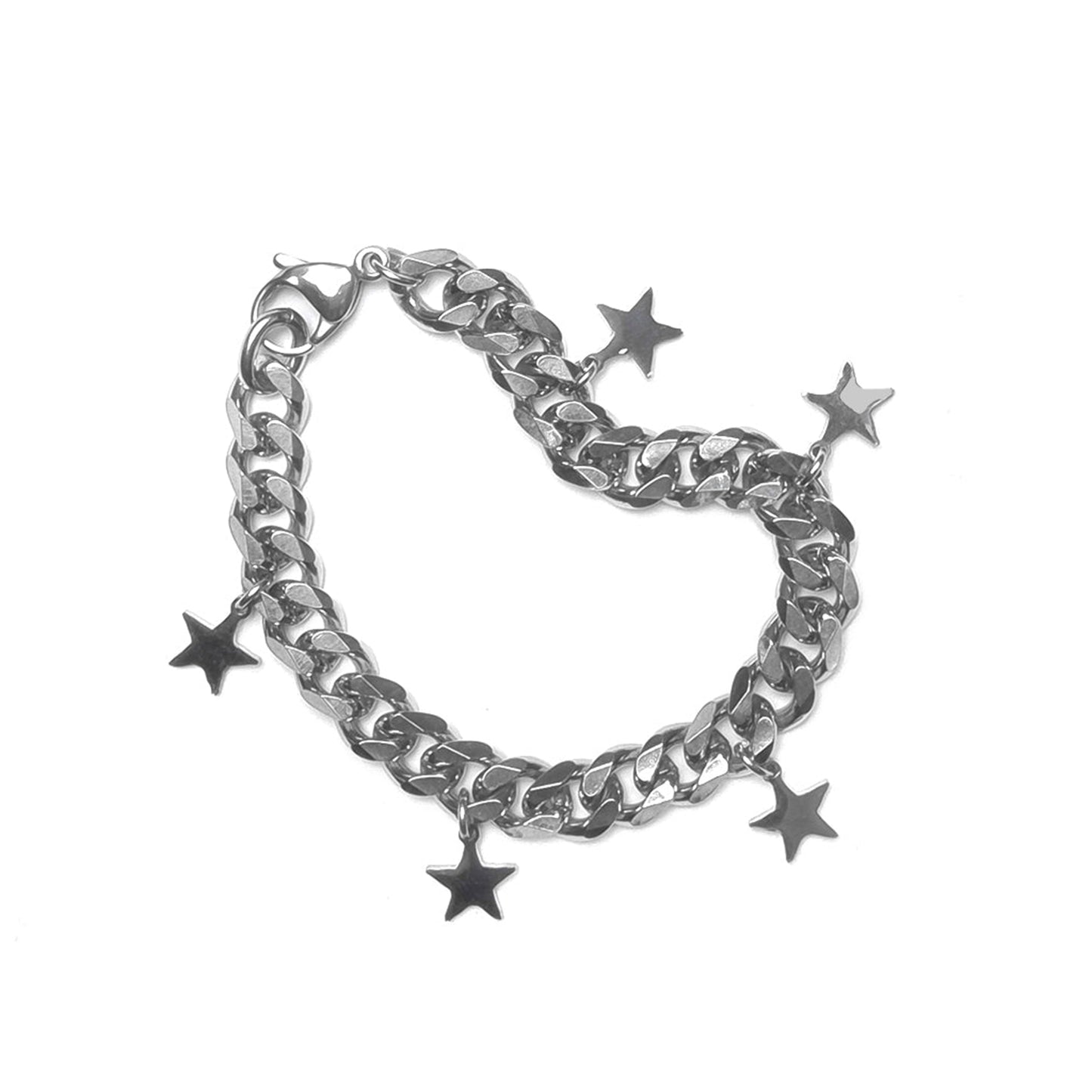 FIVE STAR BRACELET / SILVER