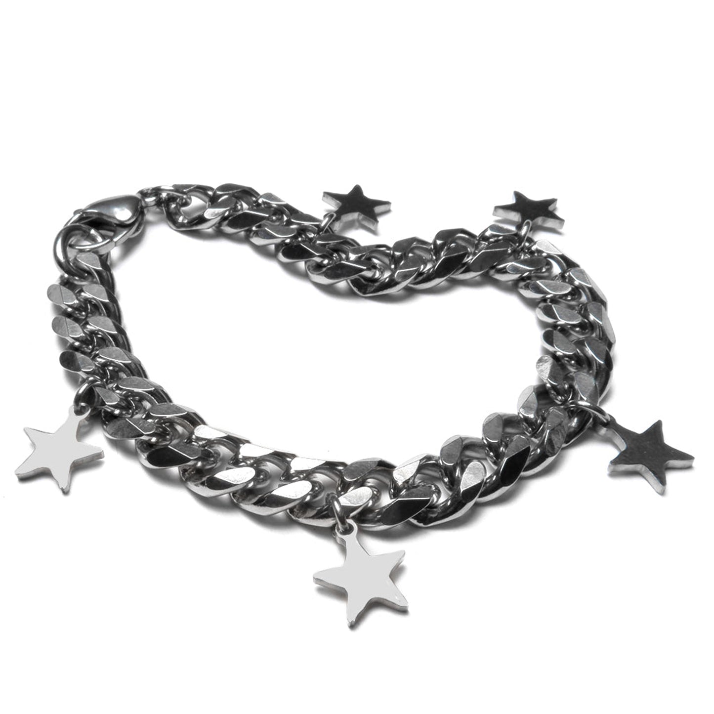 FIVE STAR BRACELET / SILVER