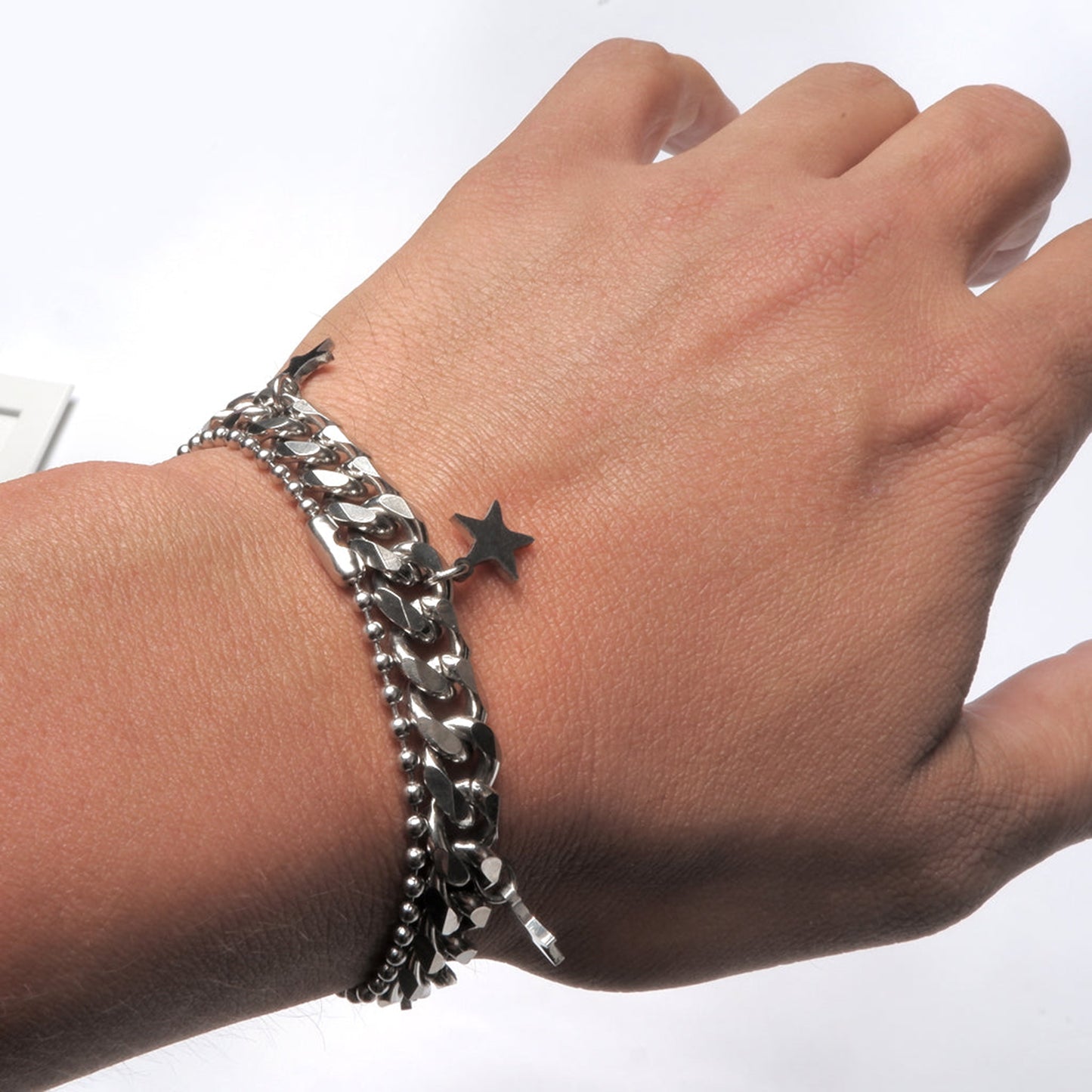 FIVE STAR BRACELET / SILVER