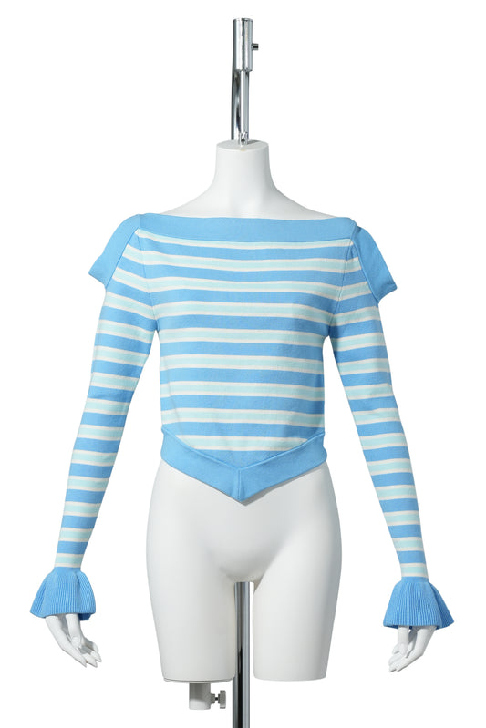 CHEER LONG SLEEVE / POWDER BLUE