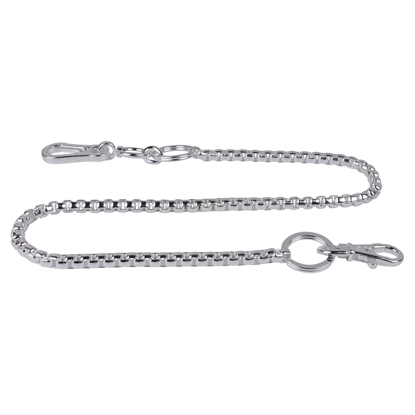 SERIS BOXER WALLET CHAIN / SILVER