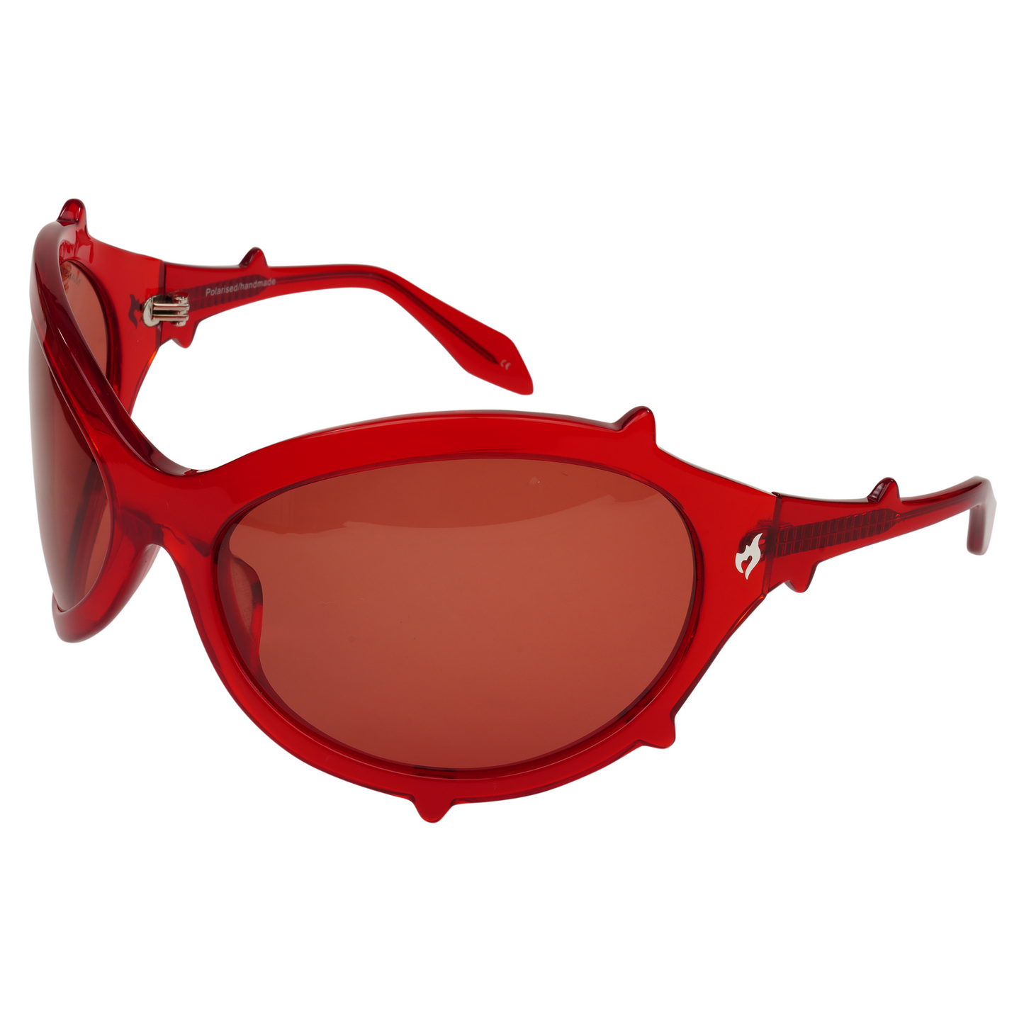 BUG SPIKE CRYSTAL RED / RED LENS