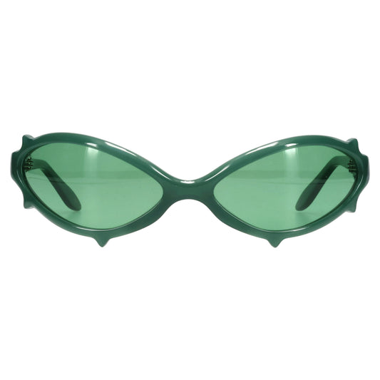BABY SPIKE MILK DARK GREEN / GREEN LENS