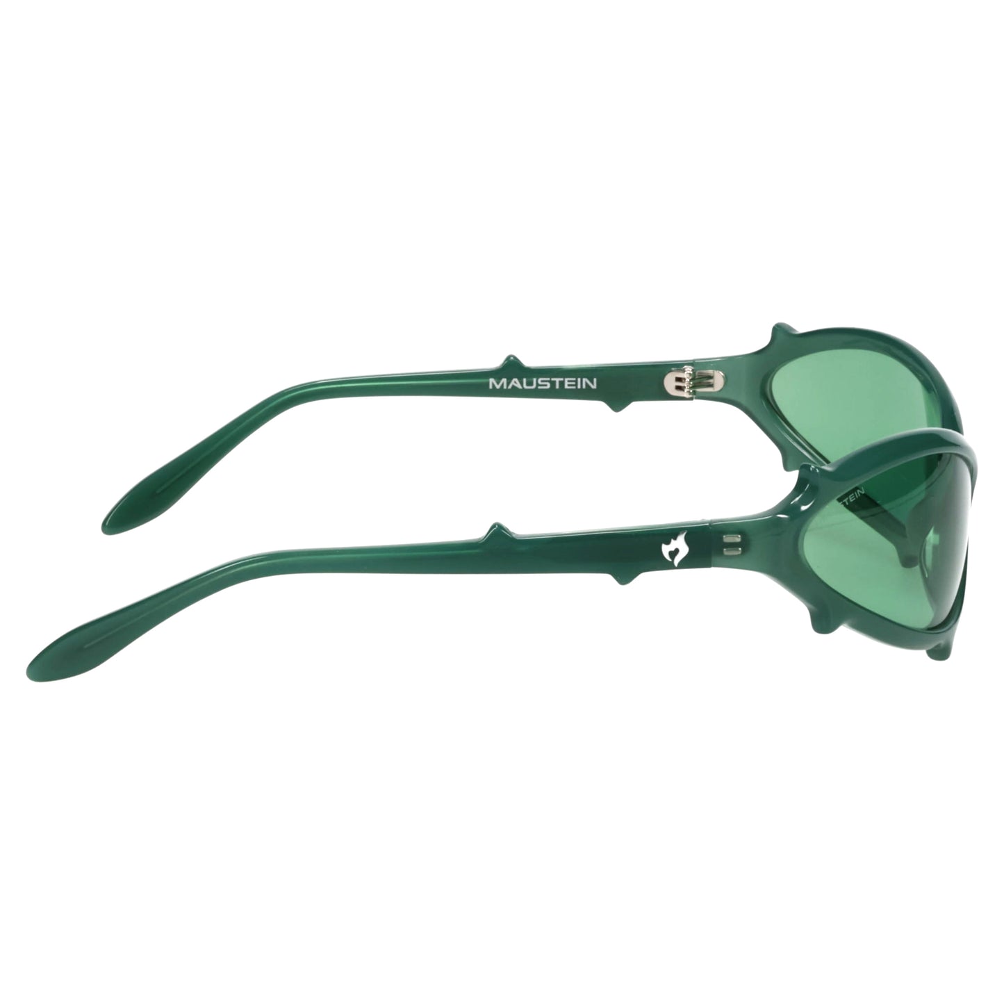 BABY SPIKE MILK DARK GREEN / GREEN LENS