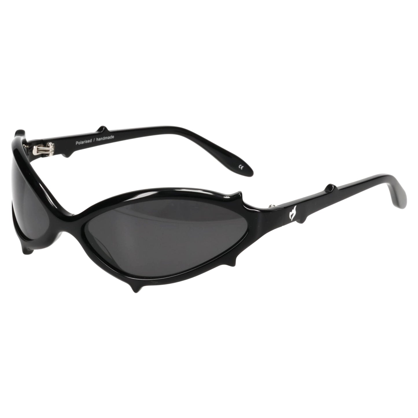 BABY SPIKE SHINY BLACK / SMOKE LENS