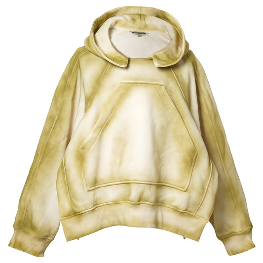 CROPPED HOODIE / INVERTED IVORY GLOW SPONGY JERSEY
