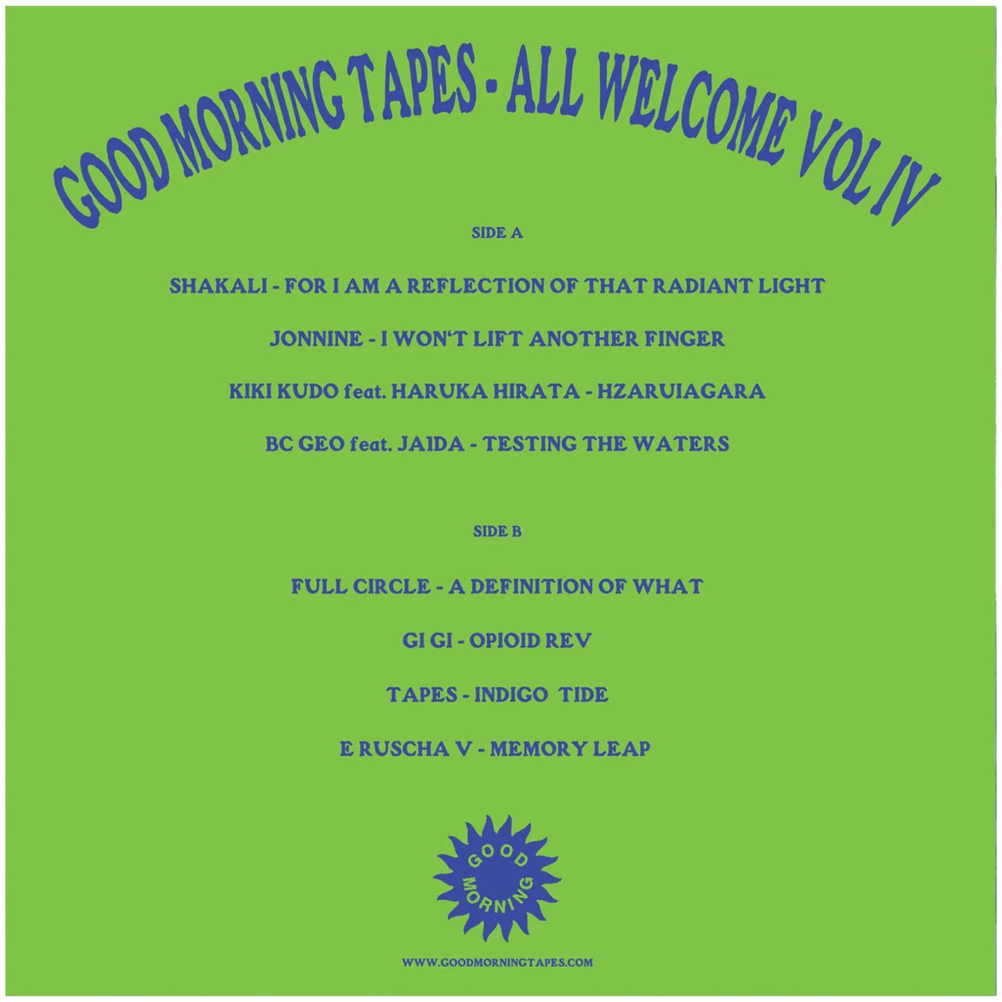 V.A - Good Morning Tapes "All Welcome" Vol Ⅳ [LP]