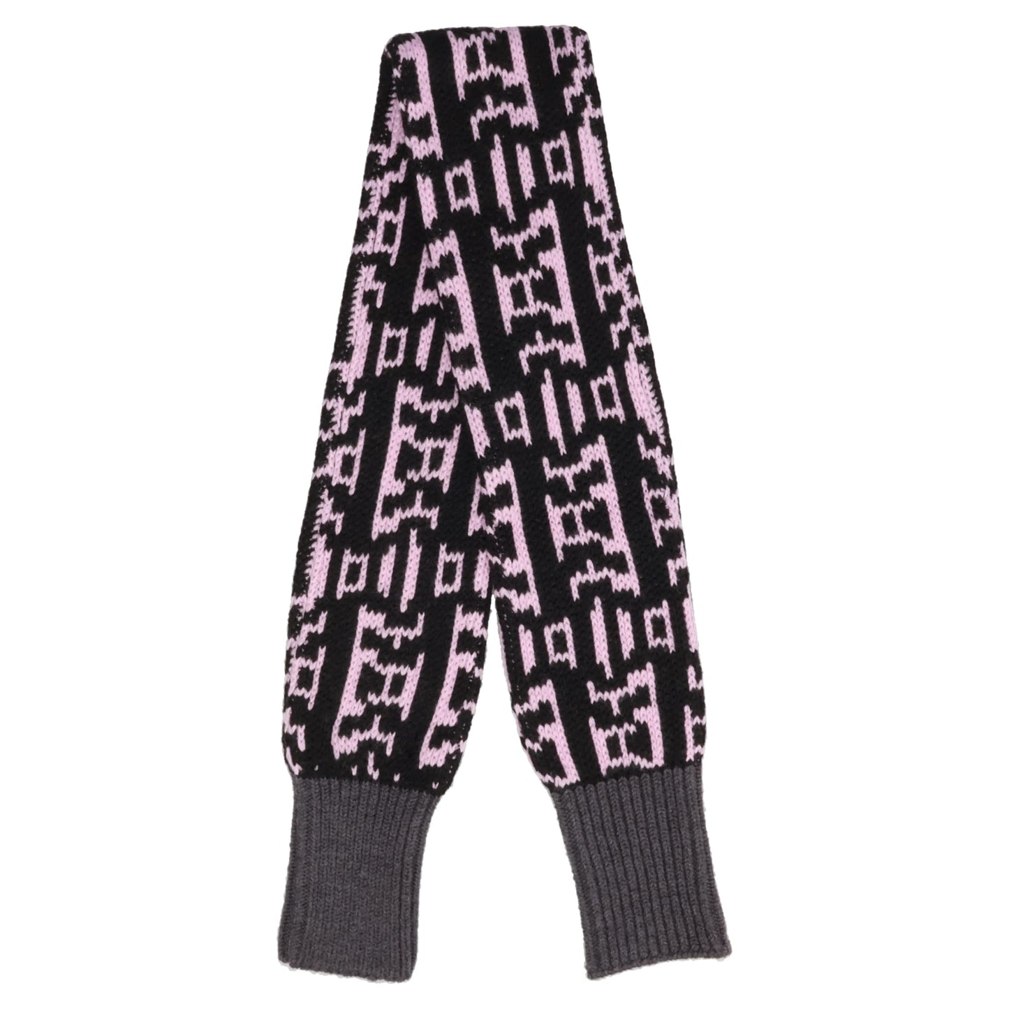 ARCADE MINI SCARF / PINK/BLACK