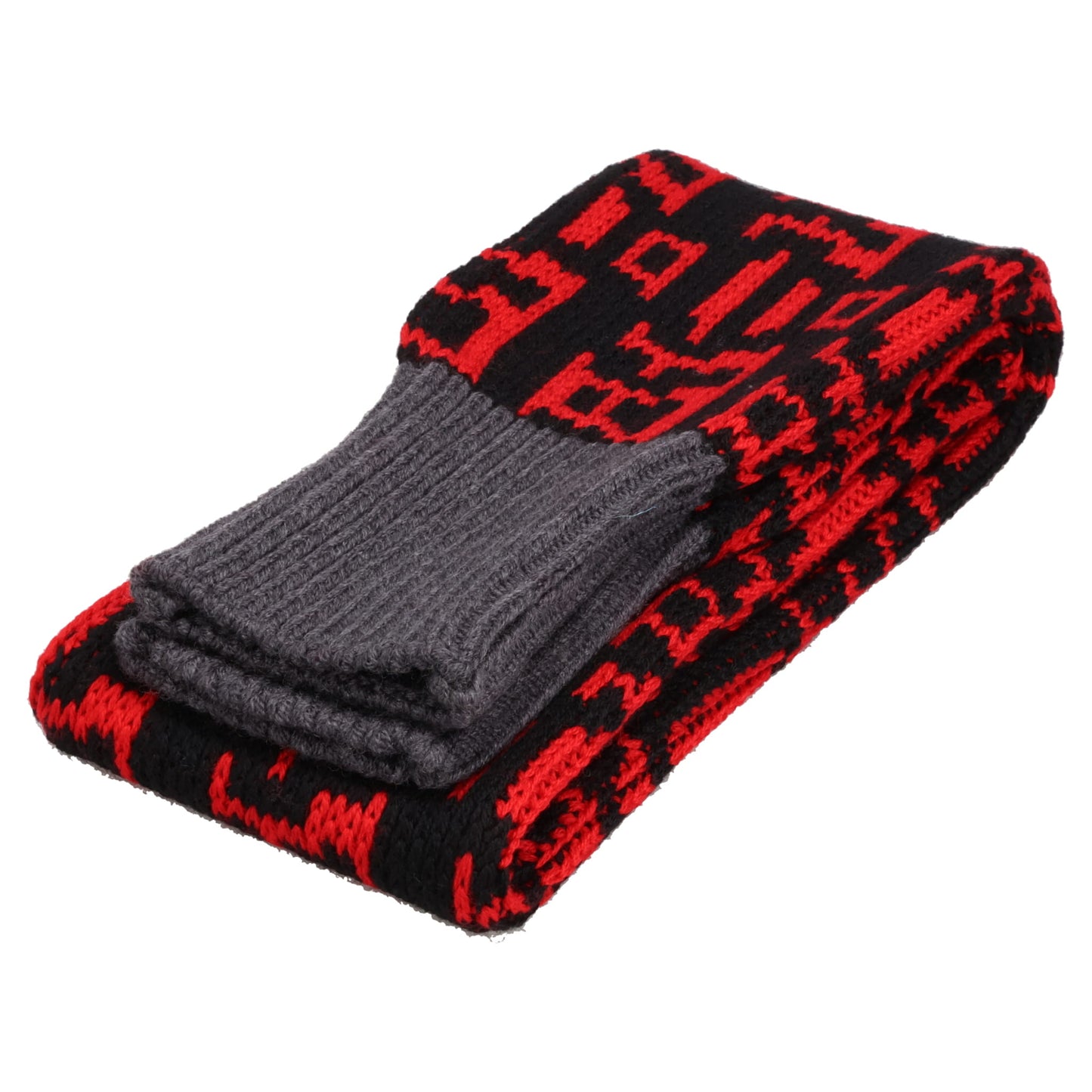 ARCADE MINI SCARF / RED/BLACK