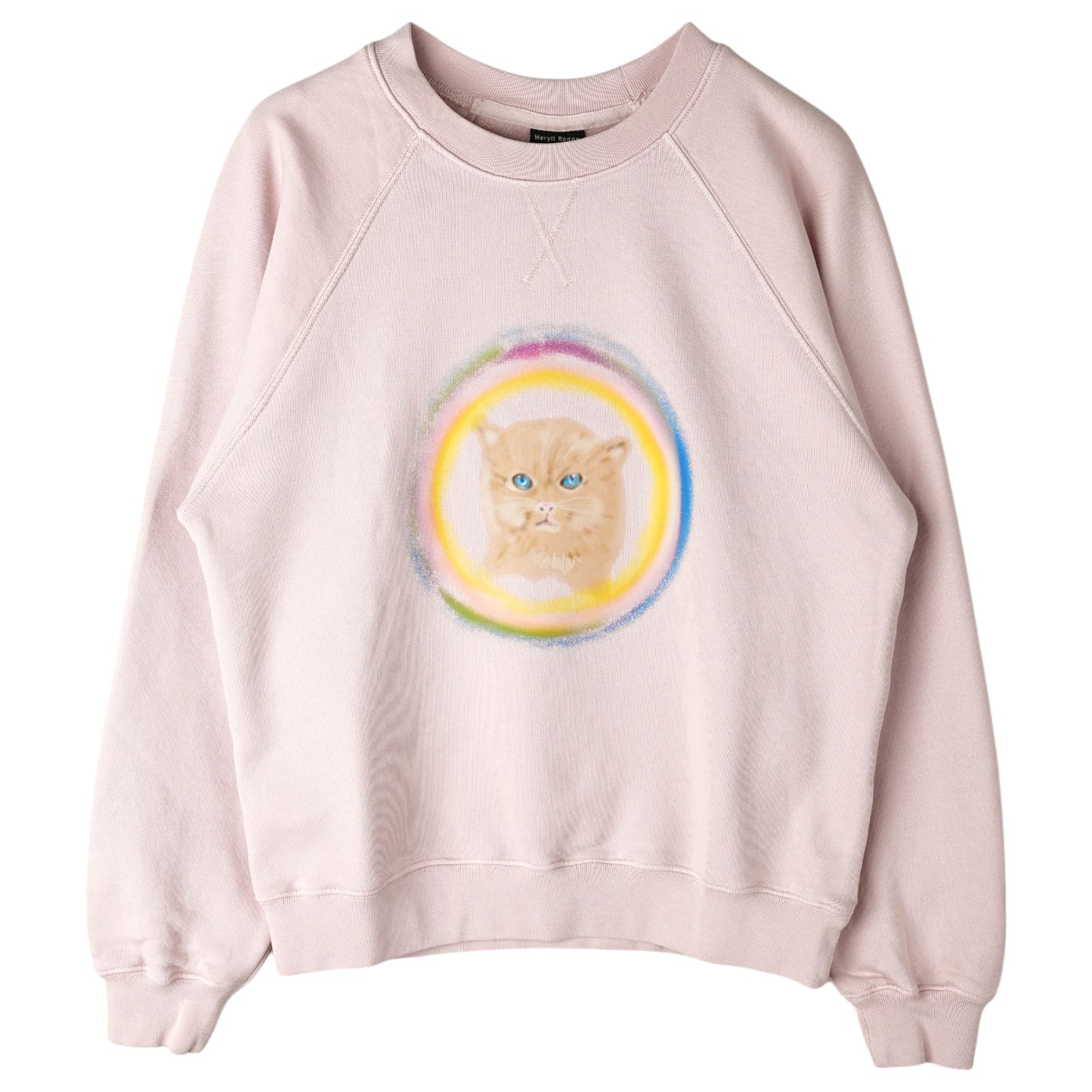 CAT SWEATSHIRT / BLUSH