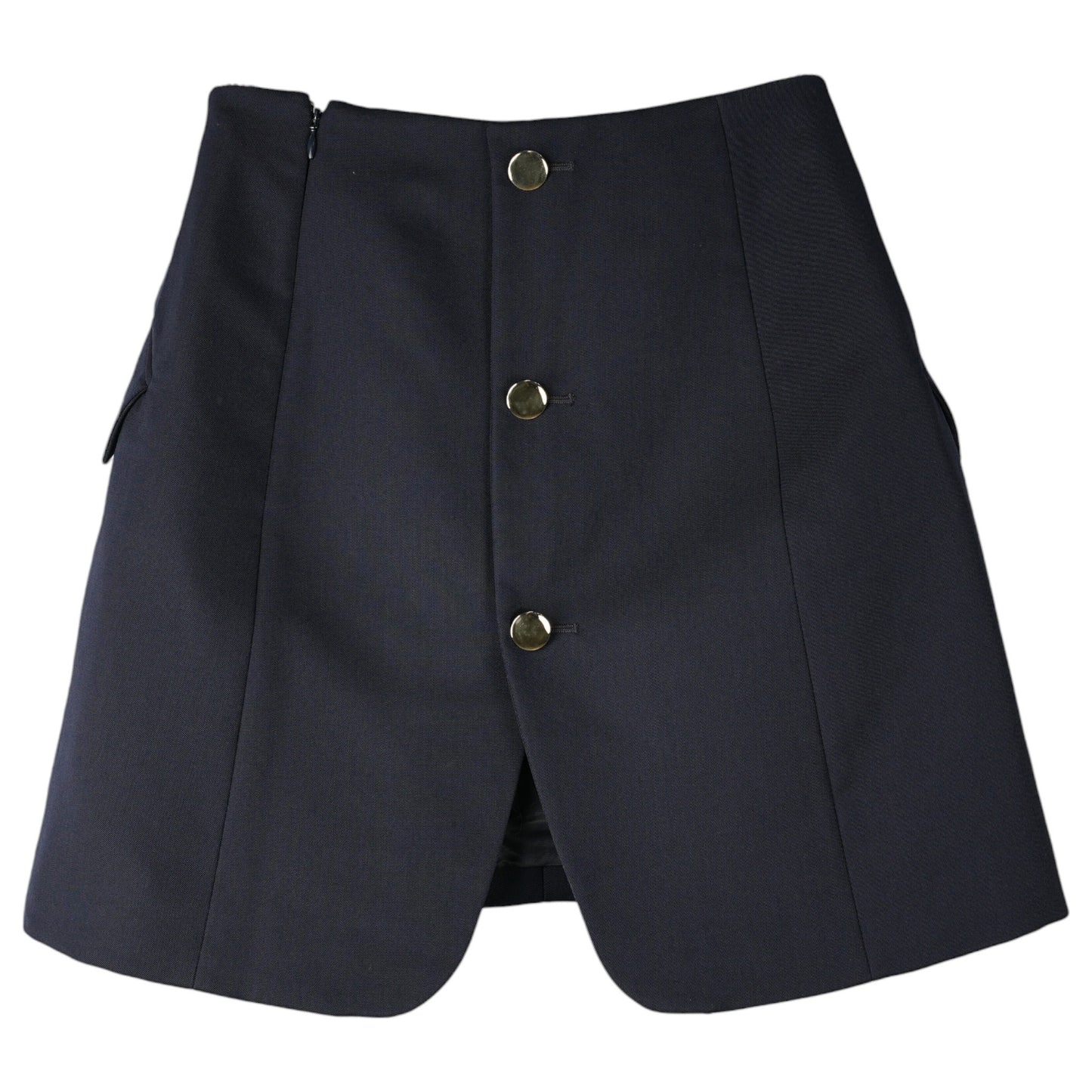 TAILORED BLAZER SKIRT / NAVY