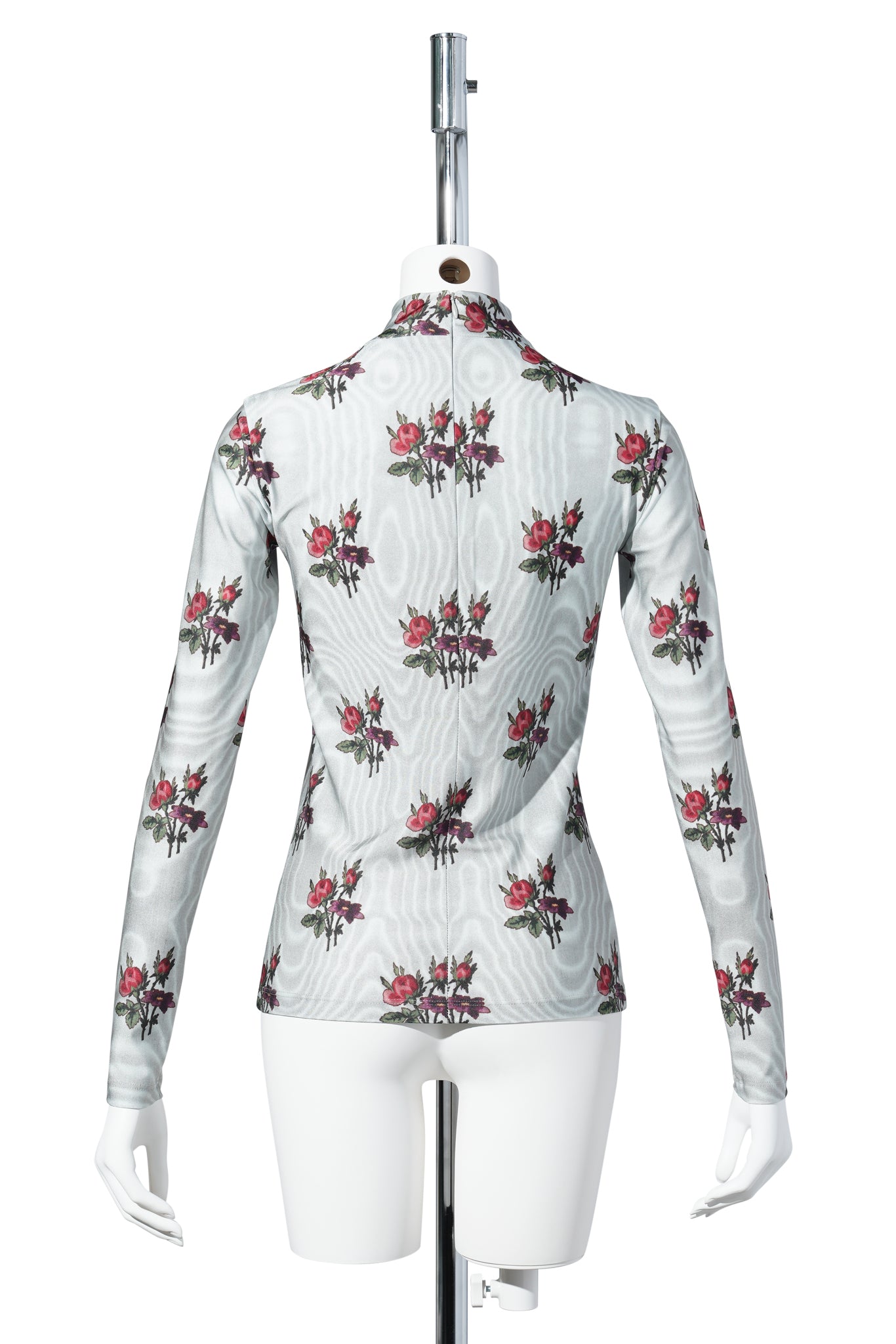 MOCK NECK LONG SLEEVES / TEAL