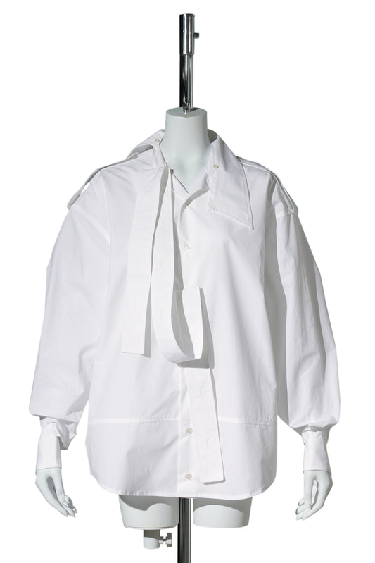 DECONSTRUCTED SHIRT / WHITE