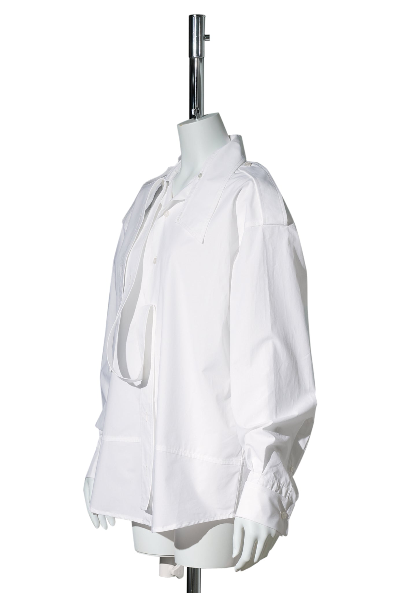 DECONSTRUCTED SHIRT / WHITE