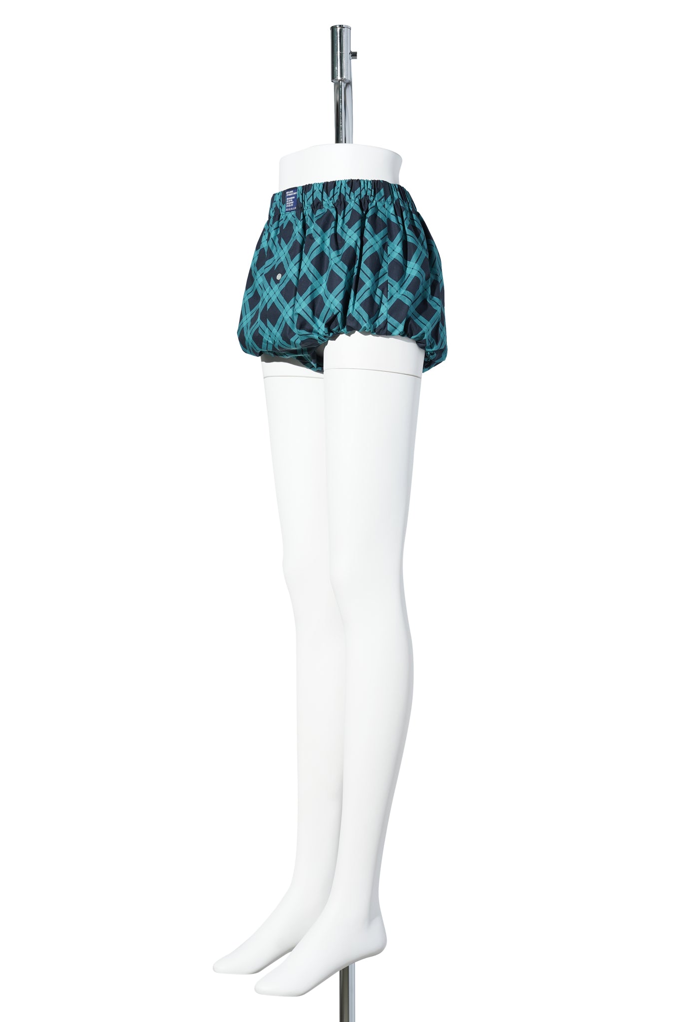 HIGH WAIST BOXER BLOOMER / TURQUOISE