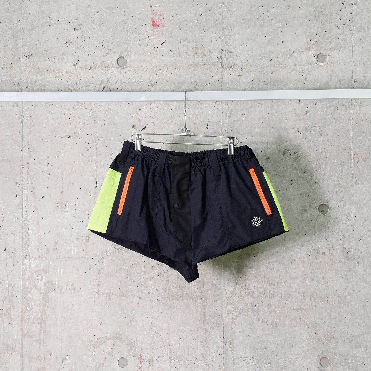 TRACK SHORTS / NAVY MULTI