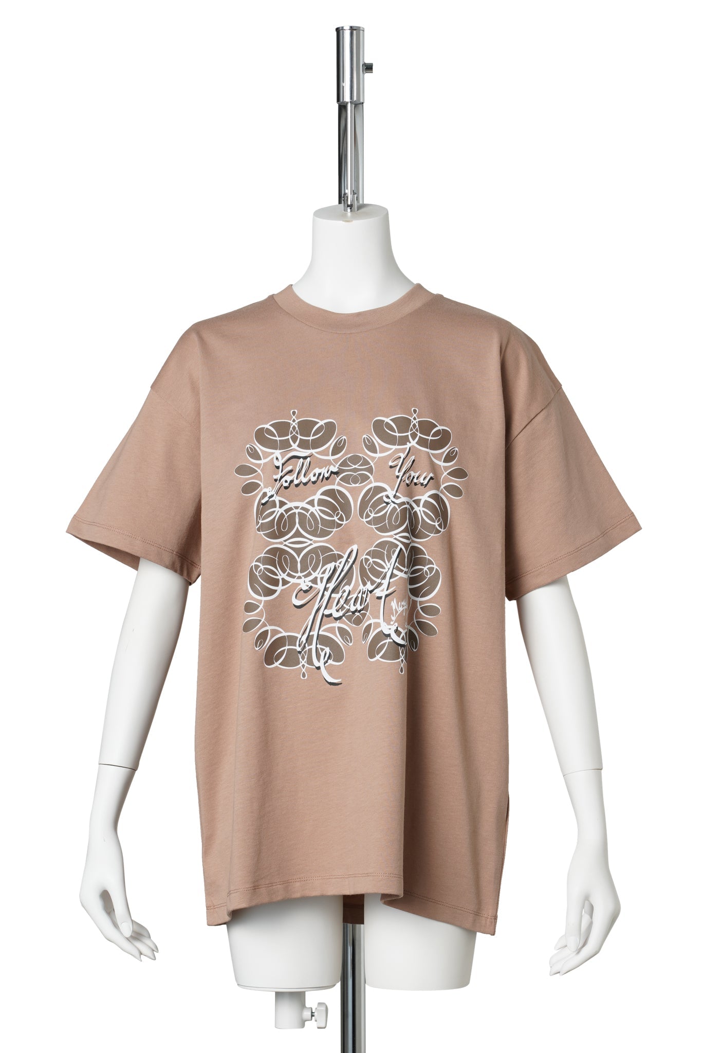 LOOSE FIT T-SHIRT / BROWN
