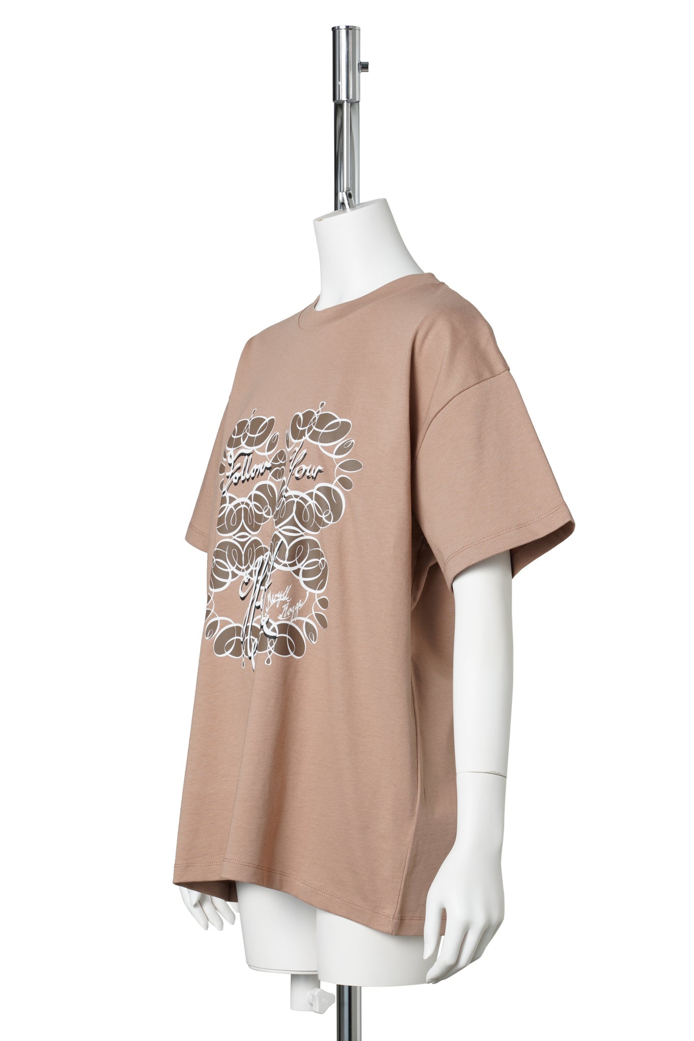 LOOSE FIT T-SHIRT / BROWN