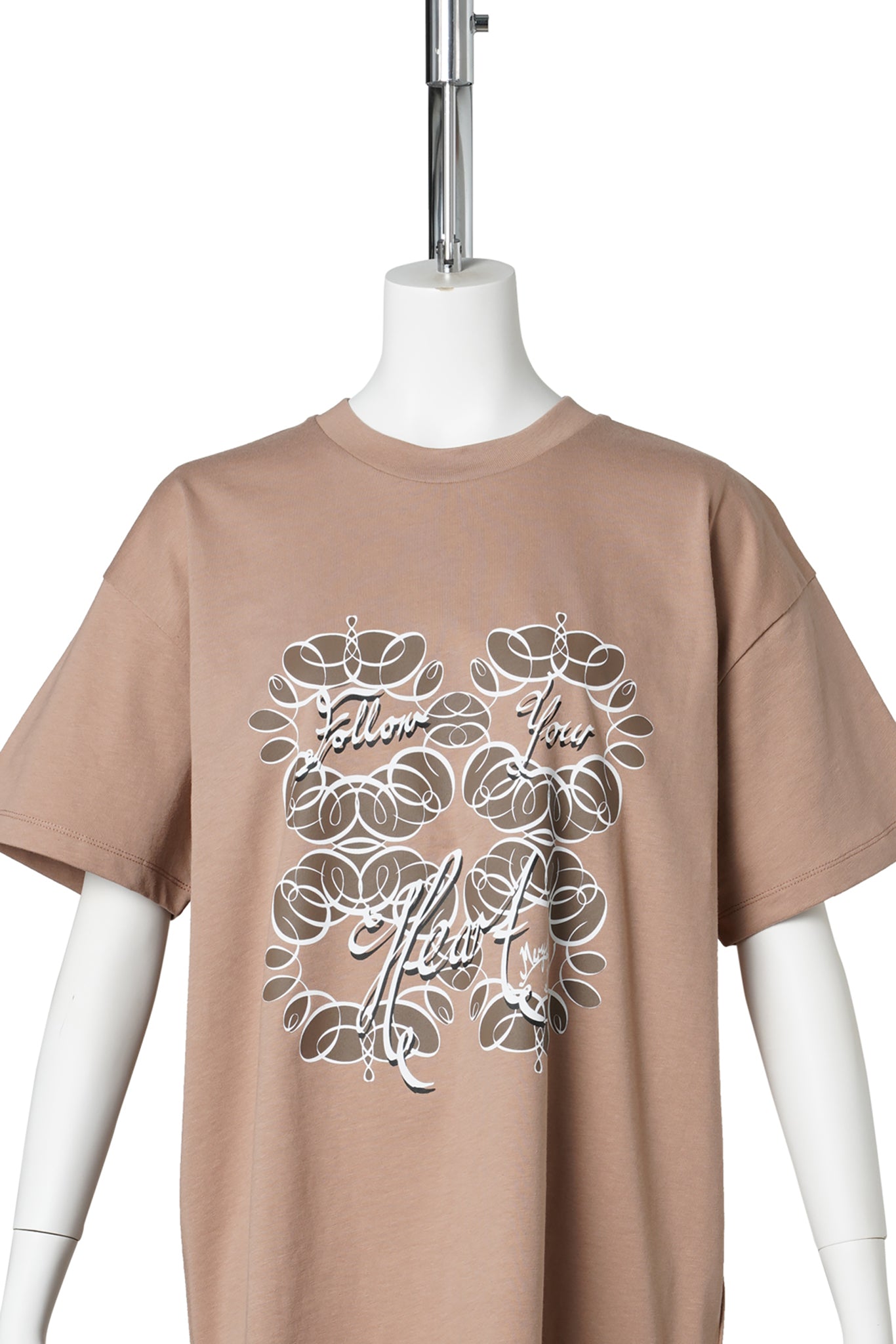 LOOSE FIT T-SHIRT / BROWN