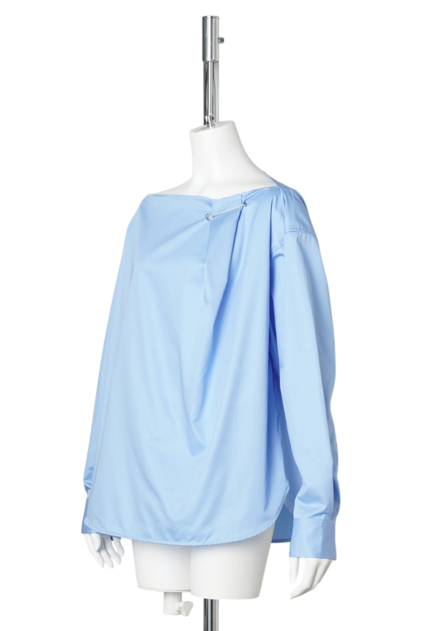 BOATNECK SHIRT / BLUE