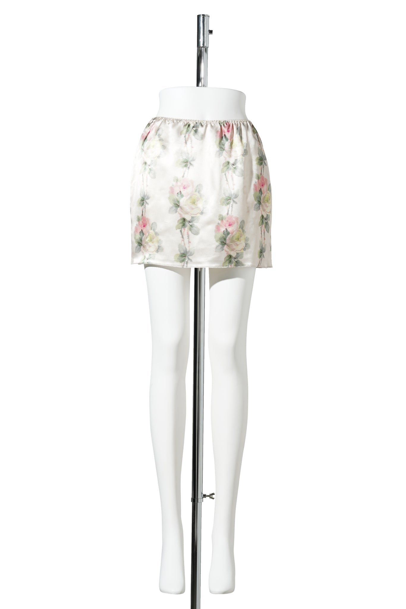 SHORT SLIP SKIRT / MULTI