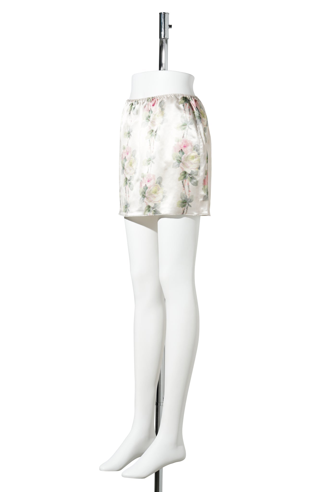 SHORT SLIP SKIRT / MULTI