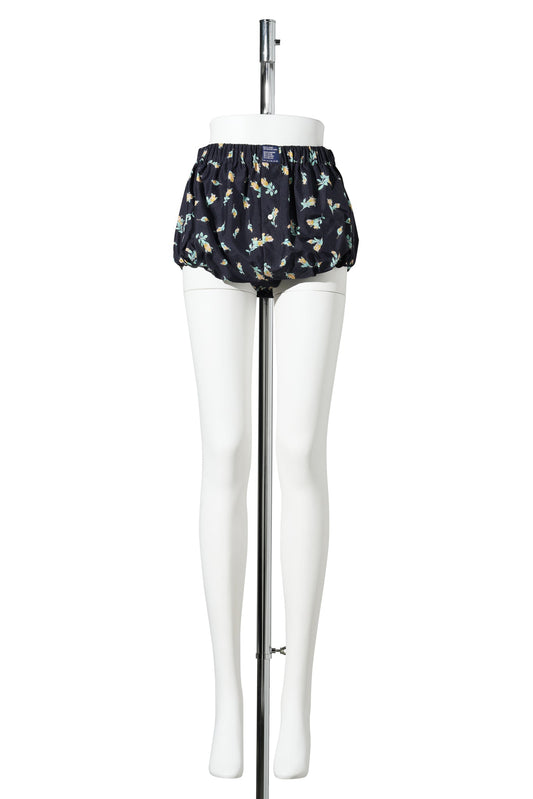 HIGH WAIST BOXER BLOOMER / NAVY MULTI