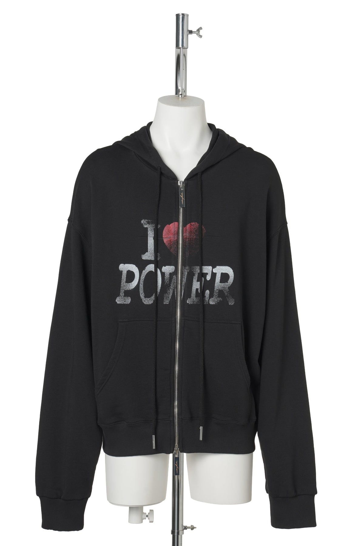 UNISEX POWER HOODIE / BLACK