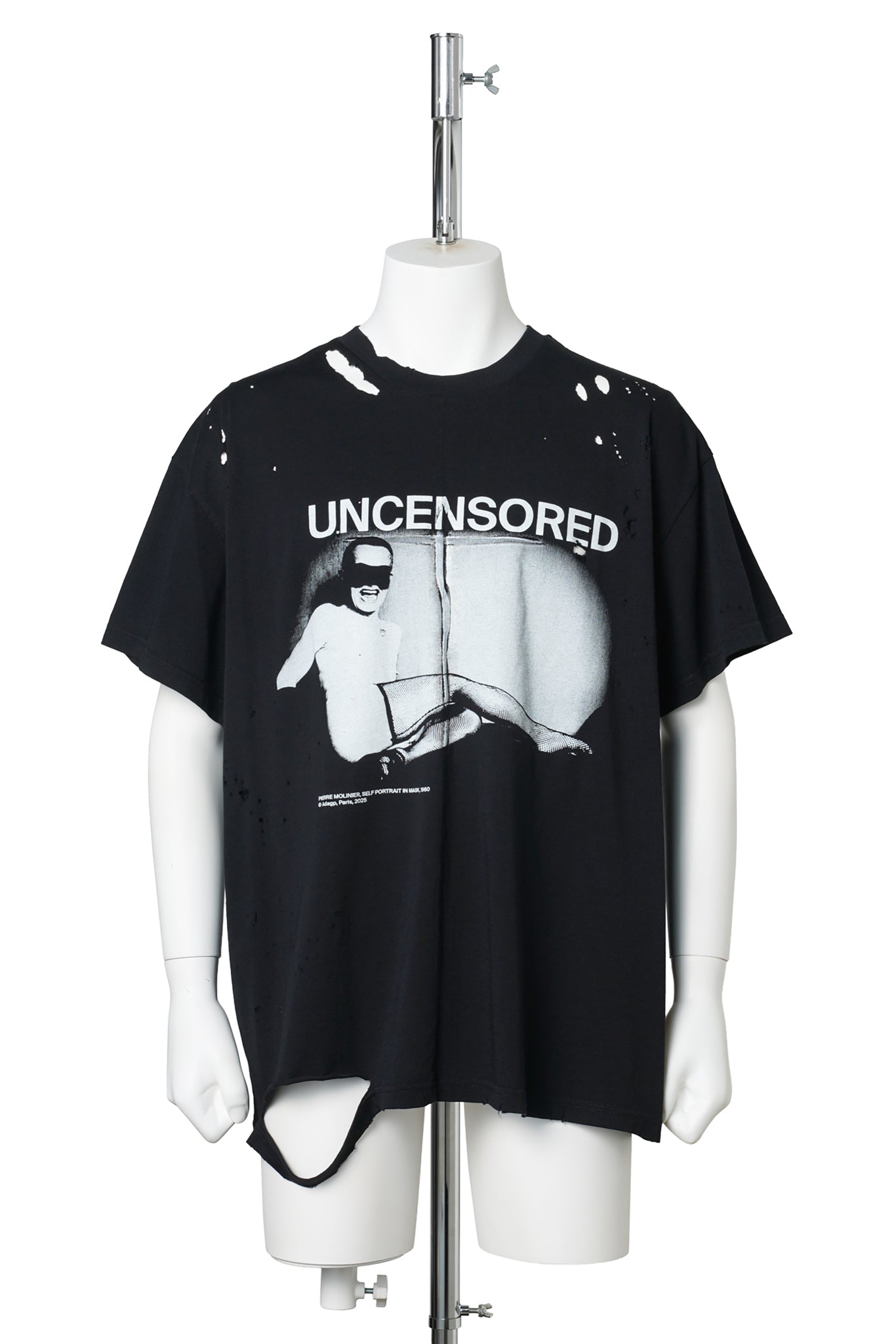 UNISEX MOLINIER TSHIRT KNIT / BLACK