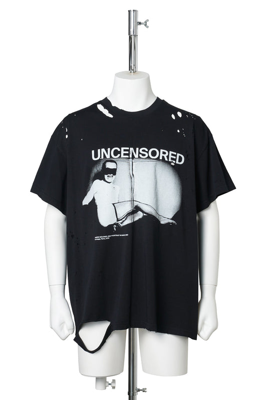 UNISEX MOLINIER TSHIRT KNIT / BLACK