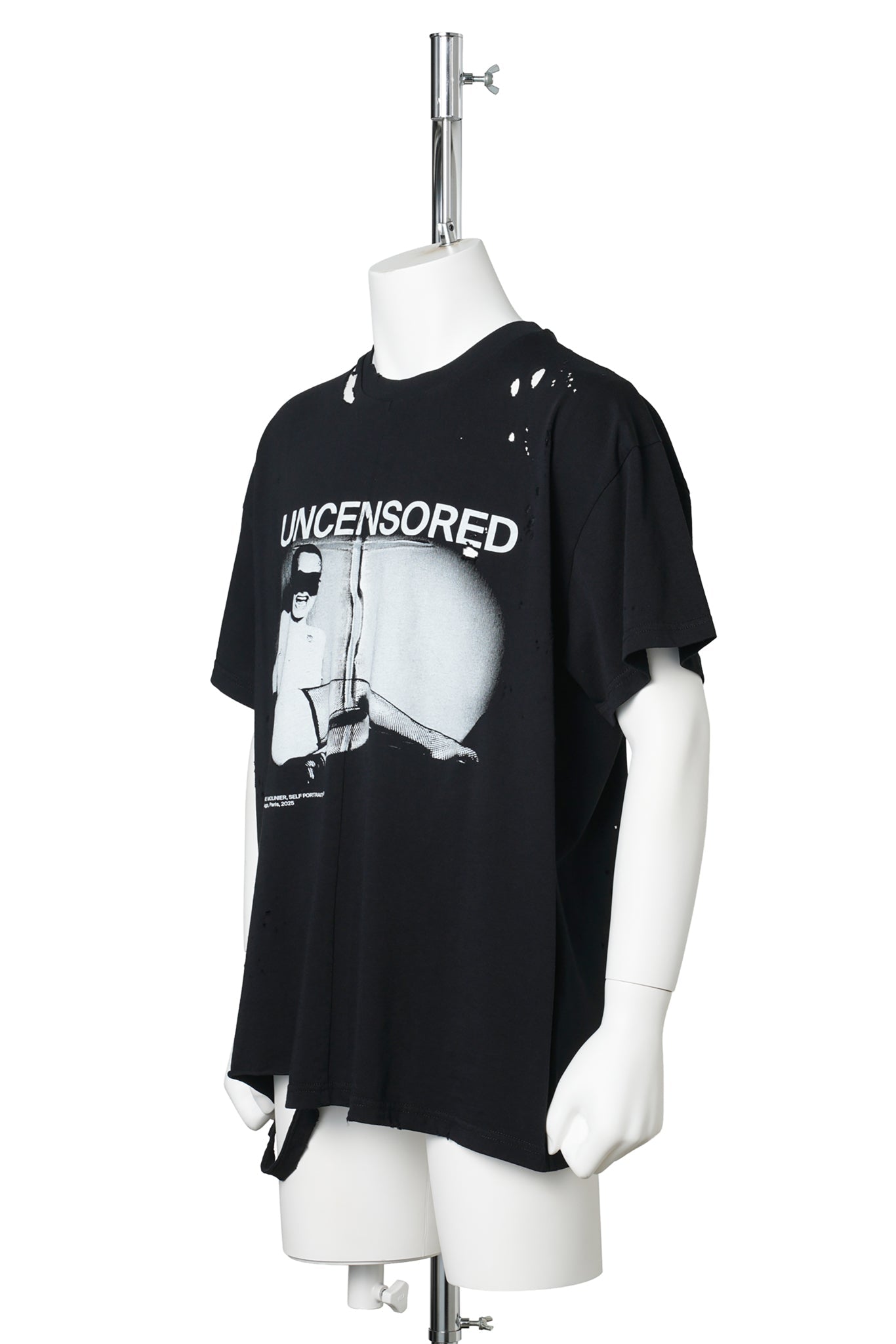 UNISEX MOLINIER TSHIRT KNIT / BLACK