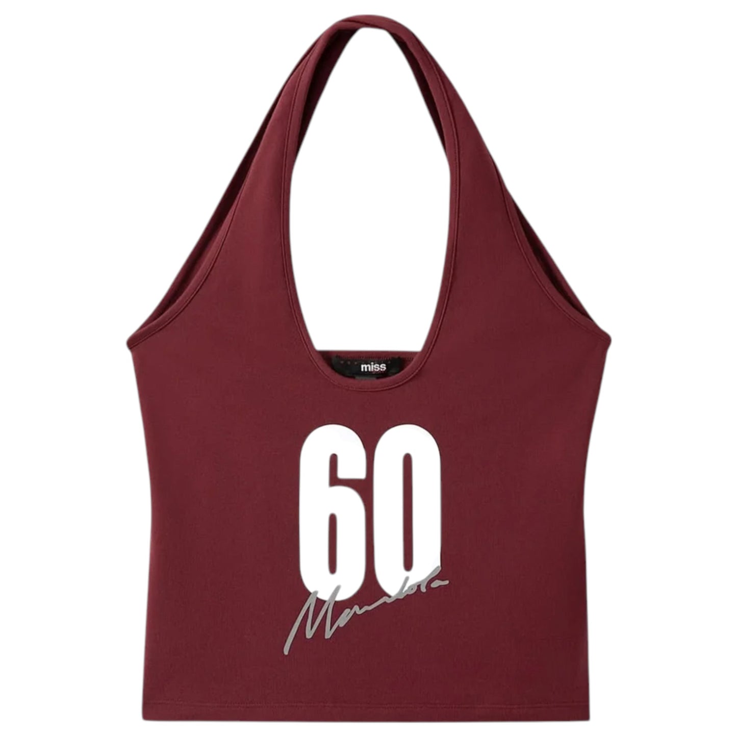 HALTER / WINE RED