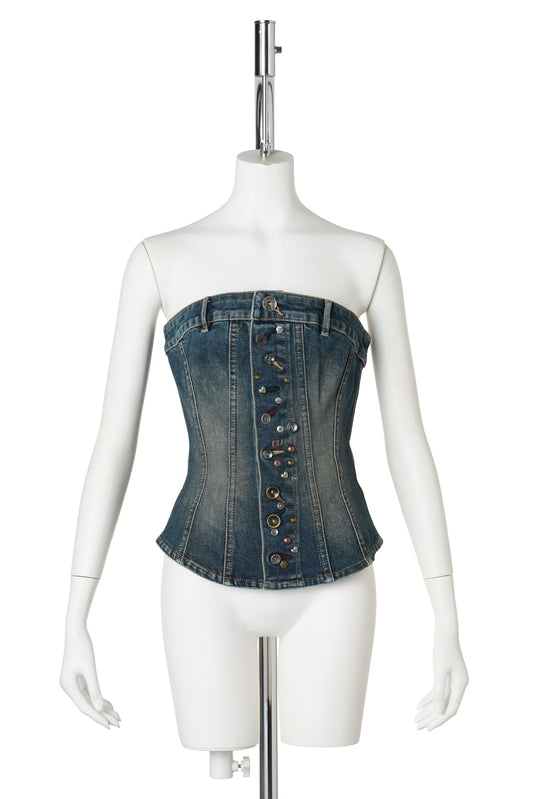 XJ4330 STRAPLESS / F58:DARK BLUE