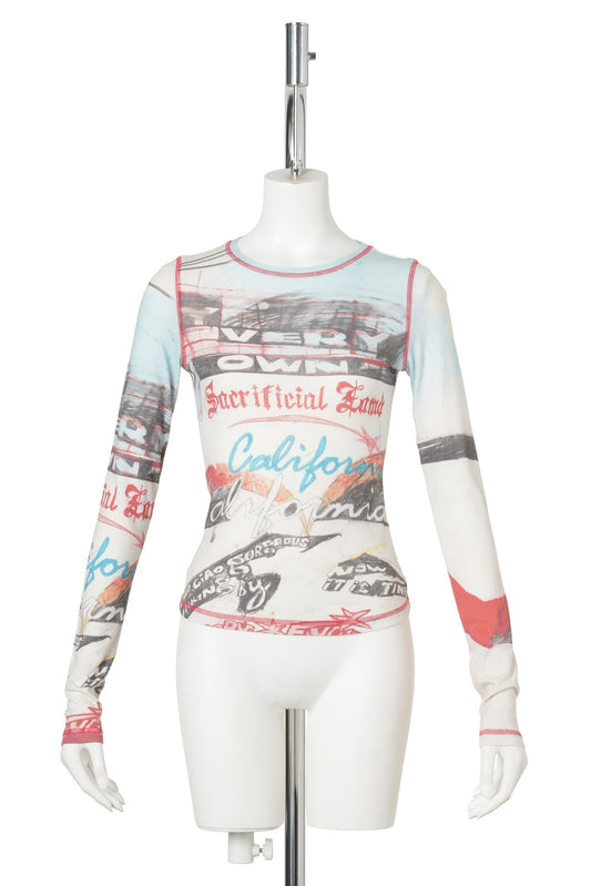 CALI L/S T-SHIRT / PRINT