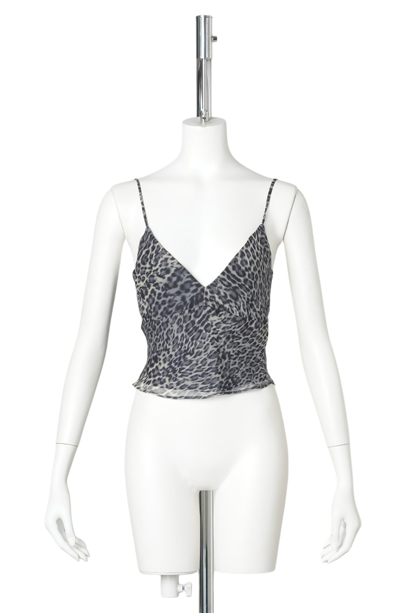 FIFI CAMISOLE / GREY LEOPARD