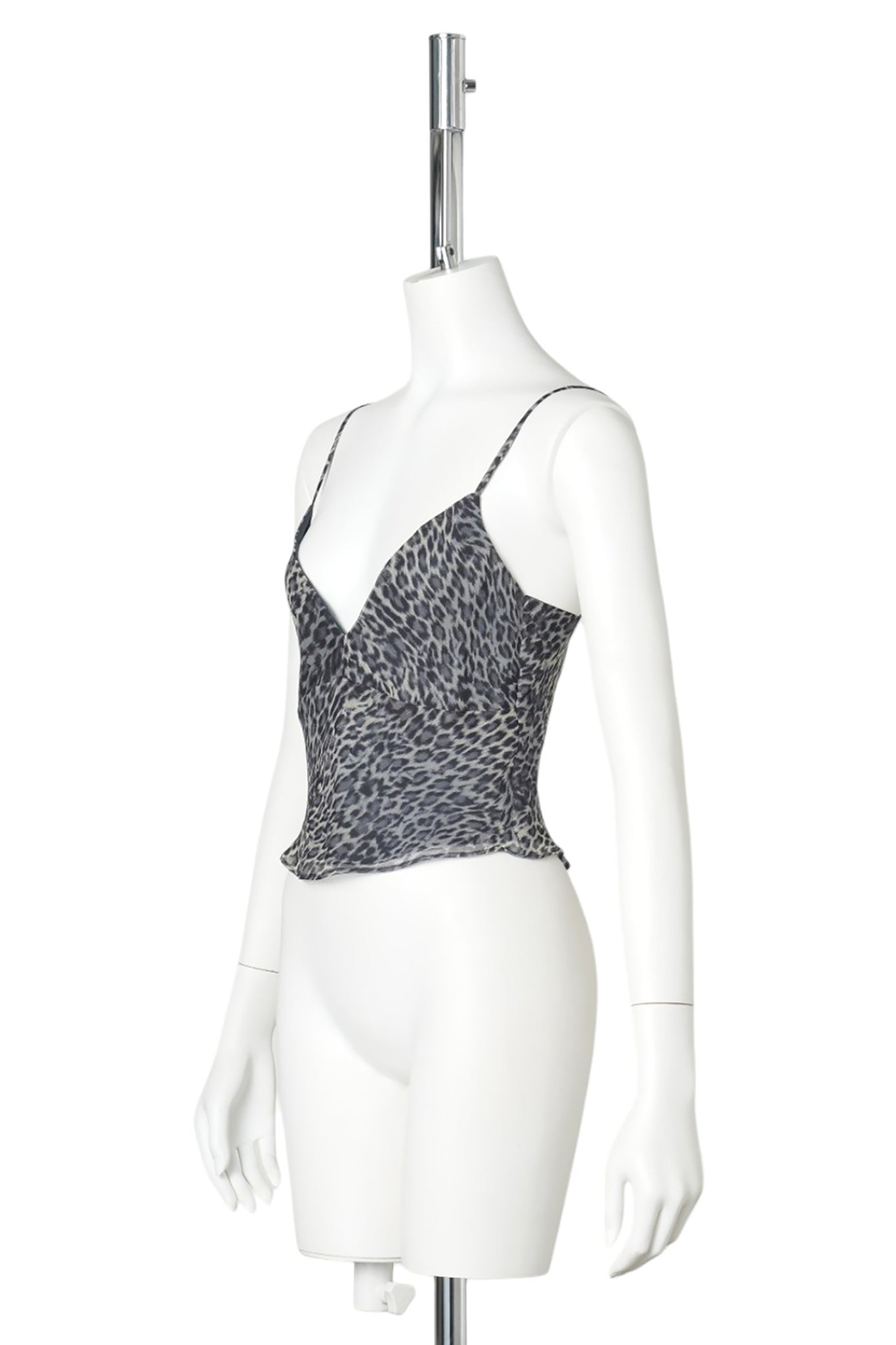 FIFI CAMISOLE / GREY LEOPARD