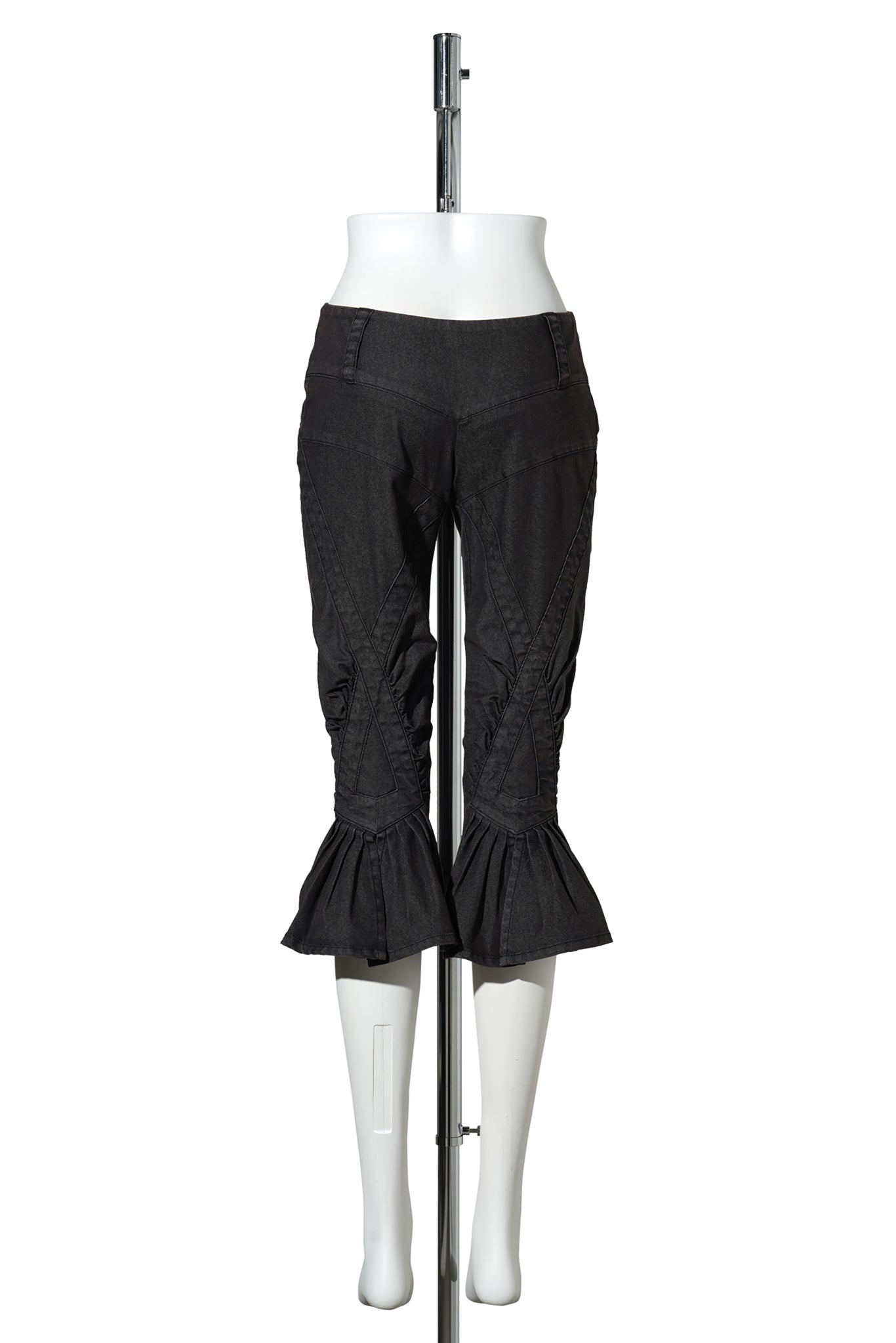 TROUSERS / RETRO/BLACK