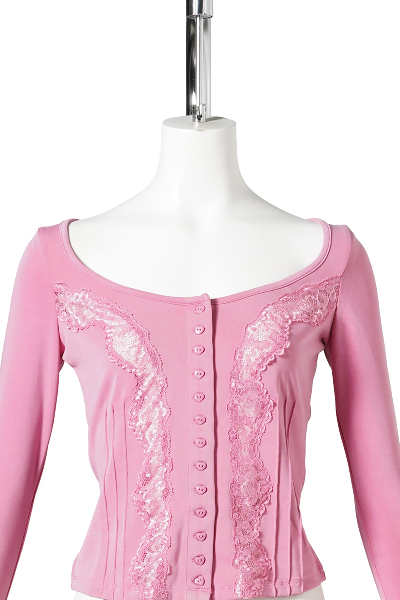 SWEETHEART CARDIGAN / PINK